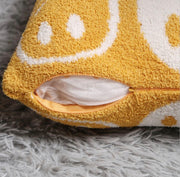 ComfyLuxe Small Happy Face Pillow Cover