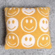 ComfyLuxe Small Happy Face Pillow Cover