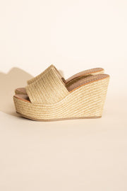 BOUNTY-S JUTE PLATFORM WEDGES