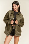 FAUX FUR AND SUEDE JACKET JJO5028