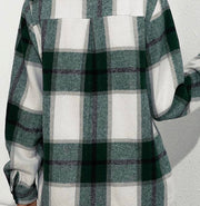 Plaid Flannel Shacket Jacket