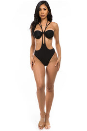 ONE-PIECE FASHIONABLE BATHING SUIT