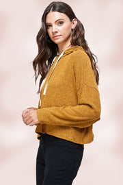 Hooded Hoodie Sweatshirt Top
