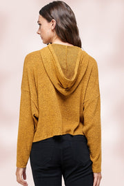 Hooded Hoodie Sweatshirt Top