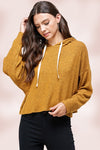 Hooded Hoodie Sweatshirt Top