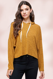 Hooded Hoodie Sweatshirt Top