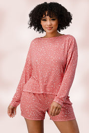Ditsy Floral Short Lounge wear set