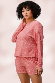 Ditsy Floral Short Lounge wear set