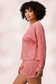 Ditsy Floral Short Lounge wear set