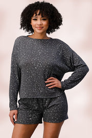 Ditsy Floral Short Lounge wear set