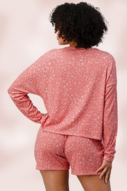 Ditsy Floral Short Lounge wear set