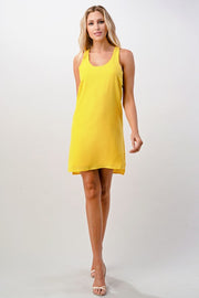Open Side Stitch Detail Dress