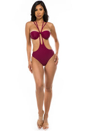 ONE-PIECE FASHIONABLE BATHING SUIT