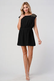 Beaded Shoulder Embellshment Tunic