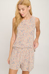 Lounge loungewear set animal leopard matching set