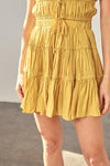 TIERED RUFFLE MINI SKORT