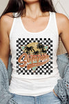 Checkered Summer Tank