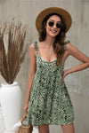 Womens Print Woven Dress