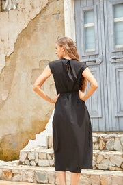 Women Casual Summer Sleeveless Halter Neck Dress
