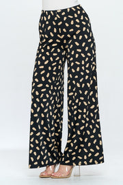 Knitted Palazzo pants in Venezia chain