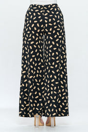 Knitted Palazzo pants in Venezia chain