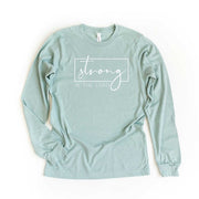 Strong In The Lord Long Sleeve Graphic Tee