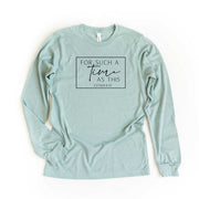 Such A Time As This Long Sleeve Graphic Tee