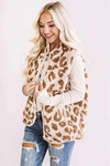 leopard furry top