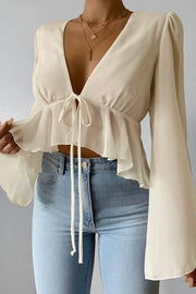 RUFFLES BLOUSE
