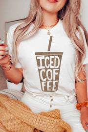 ICED COFFEE TEE PLUS SIZE