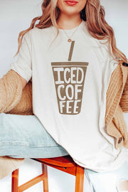 ICED COFFEE TEE PLUS SIZE