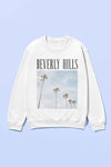 BEVERLY HILLS PHOTOGRAPH GRAPHIC SWEATSHIRT