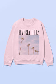 BEVERLY HILLS PHOTOGRAPH GRAPHIC SWEATSHIRT