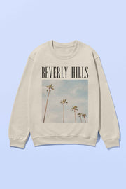 BEVERLY HILLS PHOTOGRAPH GRAPHIC SWEATSHIRT