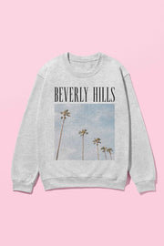 BEVERLY HILLS PHOTOGRAPH GRAPHIC SWEATSHIRT