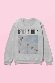 BEVERLY HILLS PHOTOGRAPH GRAPHIC SWEATSHIRT