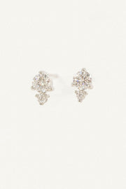 Mini Cluster Stud Earrings