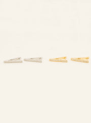 Edged Hoop Earrings