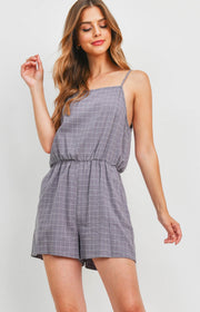 Cool Gray Romper