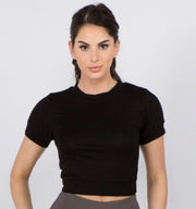 Black Crop Top