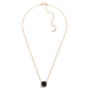 Rhinestone Black Pendant