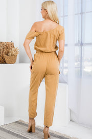 Camel Jumpsuit