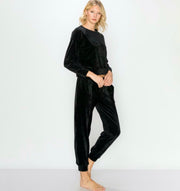 Black Velvet Lounge Wear