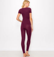 Burgundy Yoga Set