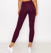 Burgundy Leggings