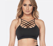 Charcoal Sports Bra