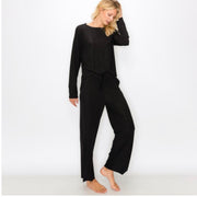 Black Lounge Wear Set