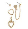 Heart Gold Earrings