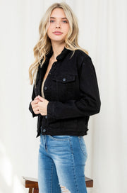 Black Jean Jacket