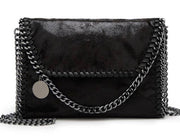 Solid Small Chain Hand Bag